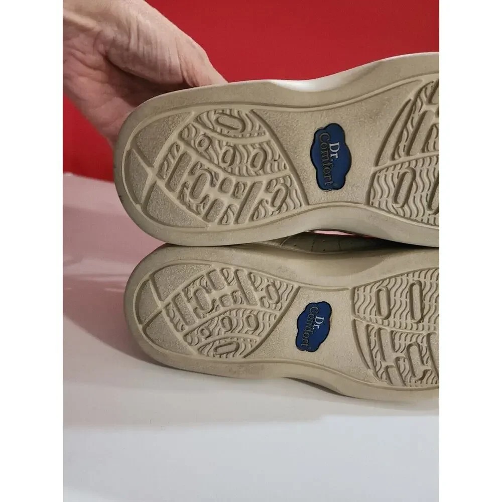DR. Comfort Lindsey Womens Leather Diabetic Orthotic Shoes Size 8.5 Wide